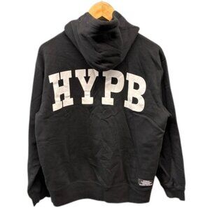 Hypebeast x Fragment Design Hoodie Women’s L Black Cotton Pullover Japan Limited